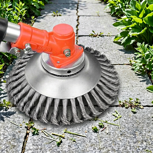 Tête de débroussailleuse hydraulique à essence HYZH 150mm/200mm en <span class=keywords><strong>fil</strong></span> d'acier, lames rotatives pour coupe-herbe, OEM universel pour tondeuse à gazon - Product Image 6