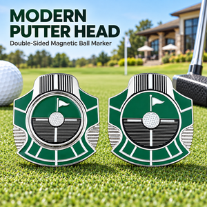 Marqueur de balle de golf magnétique en gros avec marqueur central en fer amovible de 25 mm pour les acheteurs d'accessoires de golf - Product Image 1