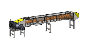 Chất lượng cao Tự động hạt rắn Feeder Phễu đôi vít băng tải bụi <span class=keywords><strong>Auger</strong></span> lưỡi vô tận thiết kế mới dây chuyền lắp ráp Trung Quốc - Product Image 6