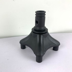 Base en caoutchouc à quatre pieds antidérapante noire Fukangrui pour cannes de marche, pièces de rechange pour personnes âgées - Product Image 3