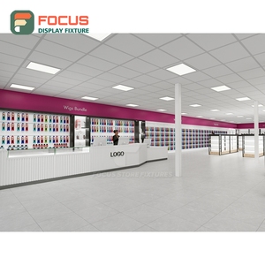 Custom Hair Extension Display Cabinet Glass Door Lockable Drawer Multi Tier <b>Shelf</b> Store Display Cabinet - Product Image 2