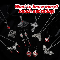 Ram Head Pendant Stainless Steel Men's Necklace Punk Retro Animal Charm 270107