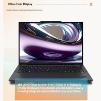 Nueva Laptop ThinkPad X13, Intel Core Ultra 5 225H de 16 Núcleos, 32GB, 1TB SSD, 4G LTE, Windows 11 Home, Notebook Empresarial, 2 Años de Garantía