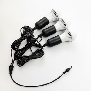 Lampe Solaire LED d'Urgence 5V 12V, Batterie Externe DC 3W 5W 7W, Système d'Énergie Solaire DC5.5*2.1mm, <span class=keywords><strong>Ampoule</strong></span> Suspendue - Product Image 4