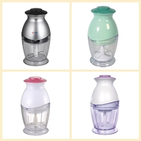 Mini hachoir à viande électrique en plastique avec moteur en cuivre pur, contrôlé par application, pour usage domestique