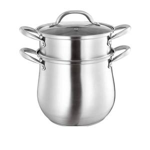Juego de utensilios de cocina de <span class=keywords><strong>3</strong></span> capas de acero inoxidable 304 de grado alimenticio con doble mango - Product Image 5