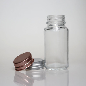 Tùy Chỉnh Rỗng Miệng Rộng Amber Glass Bottle Glass Jar Cho Viên Nang Thuốc Và Thực Phẩm - Product Image 5