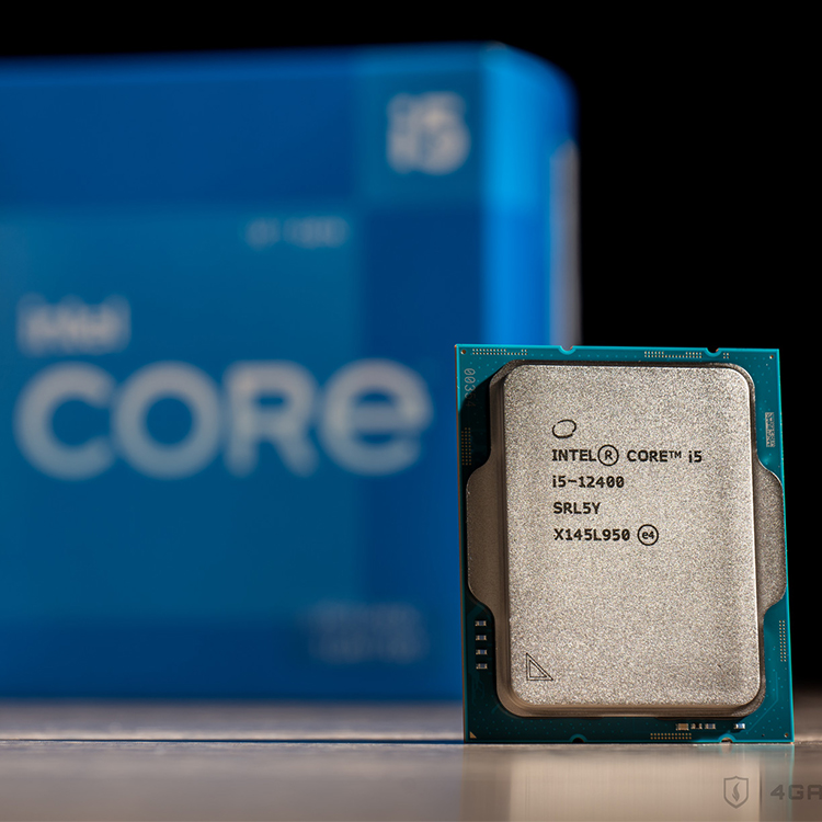 Intel Core I5-12400 - 6 Cores, 4.4 Ghz, DDR4 Memory Support