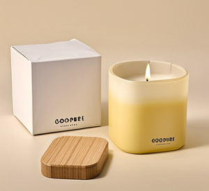 Contenitori per Candele Personalizzati con Etichetta Privata, <span class=keywords><strong>Vasetti</strong></span> in <span class=keywords><strong>Vetro</strong></span> <span class=keywords><strong>Ambrato</strong></span> Quadrati Vuoti da 4oz 8oz 12oz, Barattoli di Lusso per Candele con Coperchi - Product Image 6