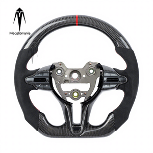 Volant de direction en fibre de carbone durable personnalisé Megalomania pour I30N Elantra Sonata <span class=keywords><strong>Genesis</strong></span> - Product Image 1