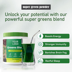 100% Pure Mixed Vegetable Powder Superfood <span class=keywords><strong>Green</strong></span> Mixed Powder Suplemento OEM para adultos - Product Image 3