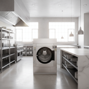 Secadora de Ropa Automática de Acero Inoxidable de 750W, Equipo de Cocina Comercial para Hoteles y Restaurantes de Comida Rápida - Product Image 3
