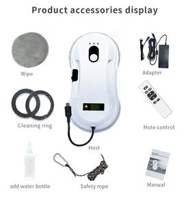 Nettoyeur de vitres robotisé portable commercial de petite taille à forte aspiration, directement de l'usine Huidi - Product Image 6