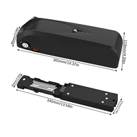 48v 52v 20ah Hailong ebike batterie ion ebike batterie pour VTT électrique cellule 21700 batterie de vélo électrique