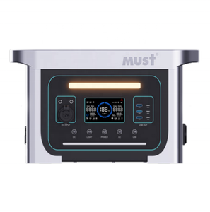 Trạm điện năng lượng mặt trời di động 5000W 3000W 2000W 1000W 600W 110V 120V 220V AC, máy phát điện gia đình với pin LiFePO4 - Product Image 6