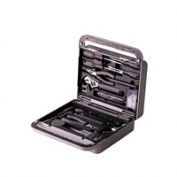 XTXS Taladro Eléctrico de 12V, Destornilladores, Llave Ajustable, Juego de Herramientas en Estuche Rígido, Caja de Herramientas Portátil para Bricolaje en Casa e Industrial BYD-B
