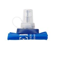 Sac à bouteille d'eau pliable réutilisable DD2903 en PE sans BPA, anti-corrosion, original, idéal pour les voyages en extérieur et la salle de sport