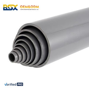 8 дюймов ПВХ водопроводная труба, гибкая пластиковая дренажная труба для орошения, Китай, стандартная толщина 6 мм, изготовленная в Китае - Product Image 3