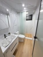 Maison Modulaire en Acier de Luxe Extensible, Hôtel Préfabriqué, Restaurant Flottant, Maison de Bord de Mer, Hôtel Bateau, Appartements, Panneau Sandwich