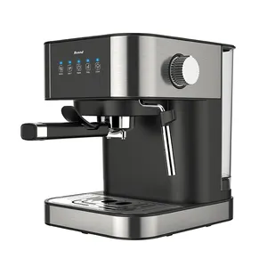 意大利咖啡机牛奶起泡咖啡机更容易使用半自动卡布奇诺拿铁咖啡机