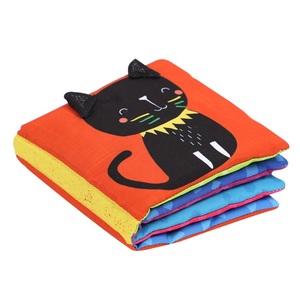 Libro <span class=keywords><strong>de</strong></span> Tela en Oferta, Impresión Personalizada, Libro Educativo Suave para Niños, Libro <span class=keywords><strong>de</strong></span> Tela <span class=keywords><strong>de</strong></span> Peluche para Bebés - Product Image 5