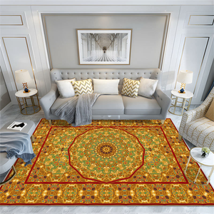 Alfombra de Oración Musulmana 3D de Poliéster Ecológico Antideslizante con Respaldo de Silicona Antipilling, Altura de Pelo de 6mm, Grosor Medio, Hecha a Máquina - Product Image 2