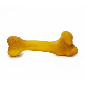 Mainan anjing Natal atas olahraga Ruber tulang mainan resive kuat berderit mewah Populer