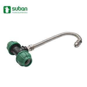 母太阳能电池板清洁喷嘴光滑表面不锈钢软管灌溉配件铸造面板管件 - Product Image 5