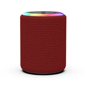 Portable Mini Stereo Speaker Waterproof USB Wireless Outdoor Bluetooth with TF Card RGB LED Lighting for Parties