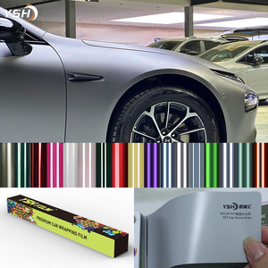 Films de voiture résistants aux UV caméléon changement de couleur coloré automobile enveloppe complète de la carrosserie protection de la peinture en vinyle PET - Product Image 1