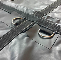 Tissu de bâche de vinyle de bâche enduit de PVC de bloc UV pour des bâches de couverture de camion et de remorque