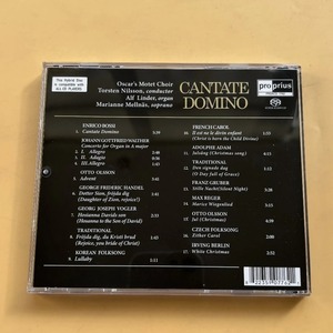 Cantate Domino di Oscar's Motet Choir, un classico corale audiofilo definitivo, l'legendaria registrazione in chiesa svedese da Proprius. - Product Image 2