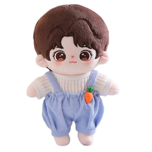 Personalizable suave muñeca Coreana de peluche de juguete estrella figura de peluche de niña con relleno de algodón PP - Product Image 5