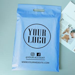 カスタムロゴ印刷 ハンドル付きプラスチック包装衣類配送バッグ ポリメーラーバッグ - Product Image 6