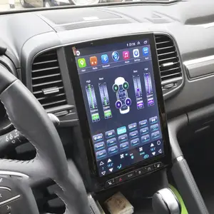 Rádio de carro Android 13" 12.8" reprodutor de vídeo para Renault Koleos Samsung Talisman Megane 2017-2019 GPS Carplay Unidade principal