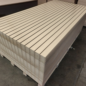 Kệ slatwall <span class=keywords><strong>MDF</strong></span> slatwall 18mm slatwall cho phong cách Mỹ - Product Image 6