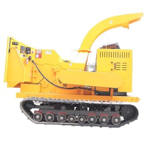 Broyeur de branches mobile télécommandé pour branches humides et sèches, branches de vigne, grande machine de déchiquetage mobile - Product Image 5