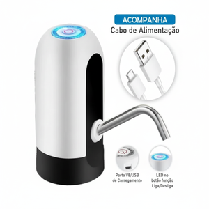 Dispenser d'Acqua Automatico JingDai con Ricarica USB, Acqua Calda e Fredda, Funzione LED, Cavo di Alimentazione Incluso per Hotel - Product Image 2