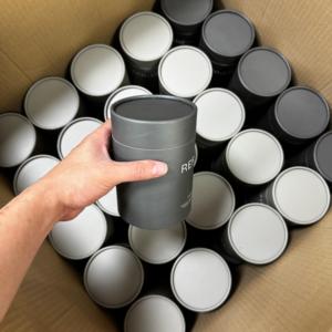 Custom Design Recyclable Food Grade Herbal Gel Capsule Kraft Cardboard Cylinder Packaging Box <b>Protein</b> <b>Powder</b> Paper Tube - Product Image 3