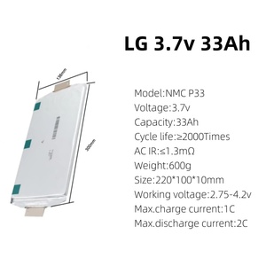 Batterie au lithium-ion NMC <span class=keywords><strong>RITANO</strong></span> 32Ah 3.7V-4.2V en pochette, 2000 cycles, 118.4Wh, Farasis - Product Image 4