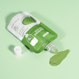 <span class=keywords><strong>Limpieza</strong></span> <span class=keywords><strong>facial</strong></span> Anti acné Control de aceite Calmante Hidratante Natural Matcha Mascarilla de barro 80g - Product Image 1