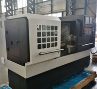 Torno CNC Horizontal CK6160 con Control Fanuc/GSK, Motor de Alta Calidad, Hidráulico, Automático, de un Solo Husillo, Cama Plana, de Servicio Pesado