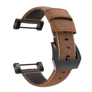 Bracelet de montre en cuir véritable Crazy Horse, accessoires de bracelet, sangle de remplacement pour <span class=keywords><strong>Suunto</strong></span> <span class=keywords><strong>Core</strong></span> - Product Image 2