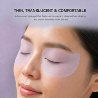 Patchs Hydrogel Personnalisables Sous les Yeux à Marque Blanche, Formule Personnalisée, Texture Gelée Blanche, Soin des Yeux, Produits de Soin de la Peau