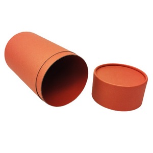 Boîte en tube de papier cylindrique écologique, biodégradable et recyclable, emballage pour le stockage du thé et du café - Product Image 5