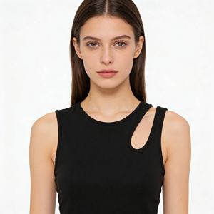 विकर्ण कंधे की पट्टियों को बाहरी पहनने के लिए गर्दन फांसी की आधार परत ऊपर बाहरी पहनने के लिए - Product Image 4