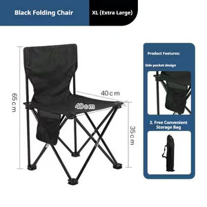 <span class=keywords><strong>Set</strong></span> Moderno di Tavolo e Sedie Pieghevoli in Alluminio per Esterni, Portatile per 6 Persone, Ideale per Campeggio, Picnic e Giardino - Product Image 2