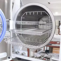 Sterilisator Autoklaf Vakum Uap Digital Otomatis 18L/24L untuk Meja Laboratorium dengan Layar LCD dan Sertifikasi CE