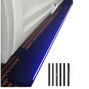 Estribo Lateral Eléctrico Automático de Aleación de Aluminio con Luz LED para Chevrolet <span class=keywords><strong>Silverado</strong></span> 1500 2500 Tacoma Highlander Outlander - Product Image 1