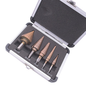 ชุดดอกสว่านเจาะแบบหลายขนาด Imperial Standard Pagoda 5 ชิ้น เคลือบไทเทเนียม เหล็กกล้าความเร็วสูง สำหรับเจาะรูอเนกประสงค์ด้วยเครื่องมือไฟฟ้า - Product Image 1